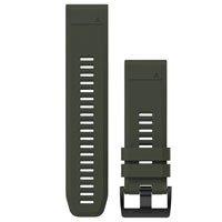 QiuckFit 26 Watch Bands, Moss Green Silicone