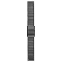 QiuckFit 22 Watch Bands, Slate Gray Stainless Steel